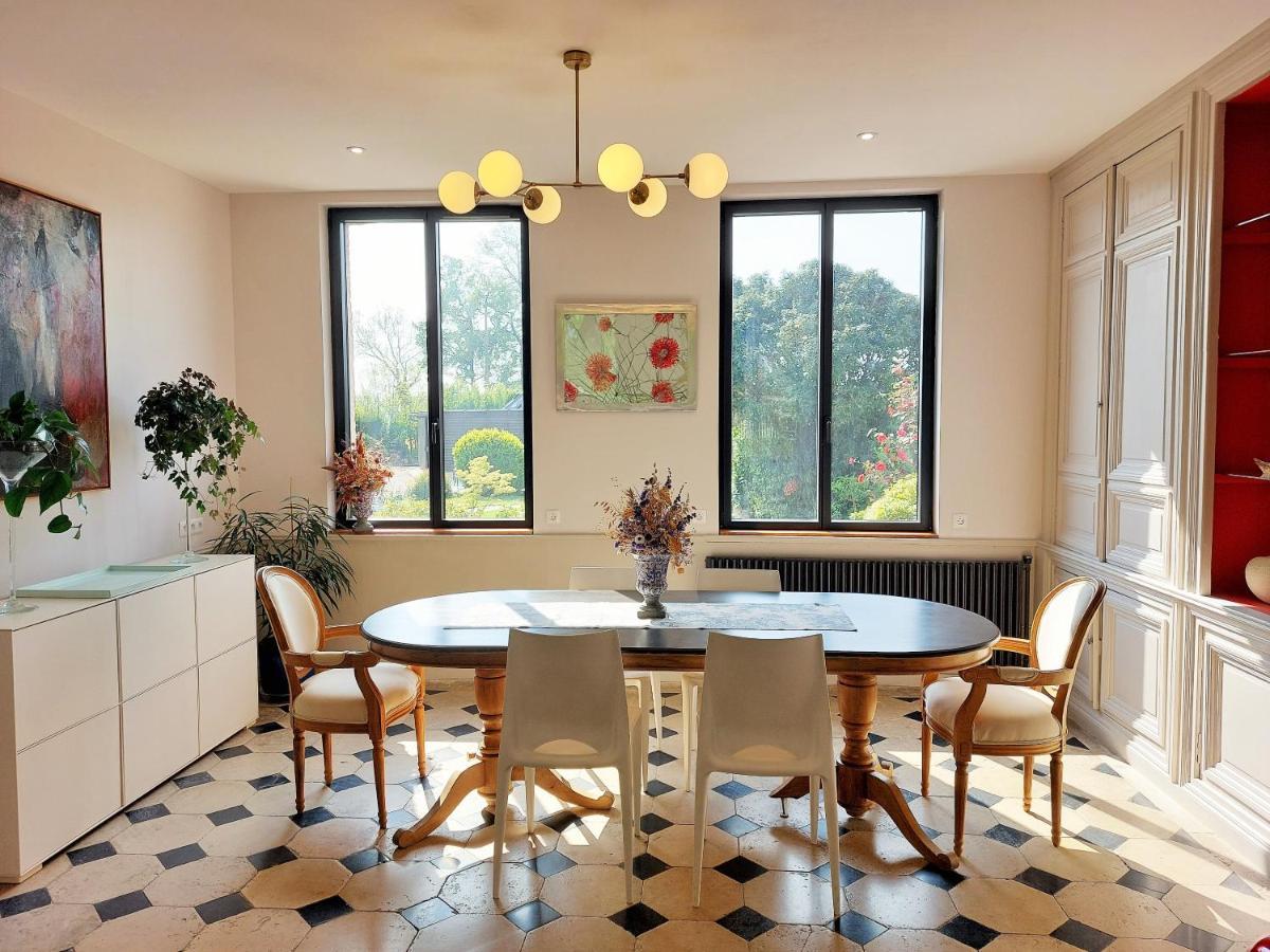 Les Jacquemarts Normands Maison D'Hotes - Guesthouse Belmesnil Dış mekan fotoğraf