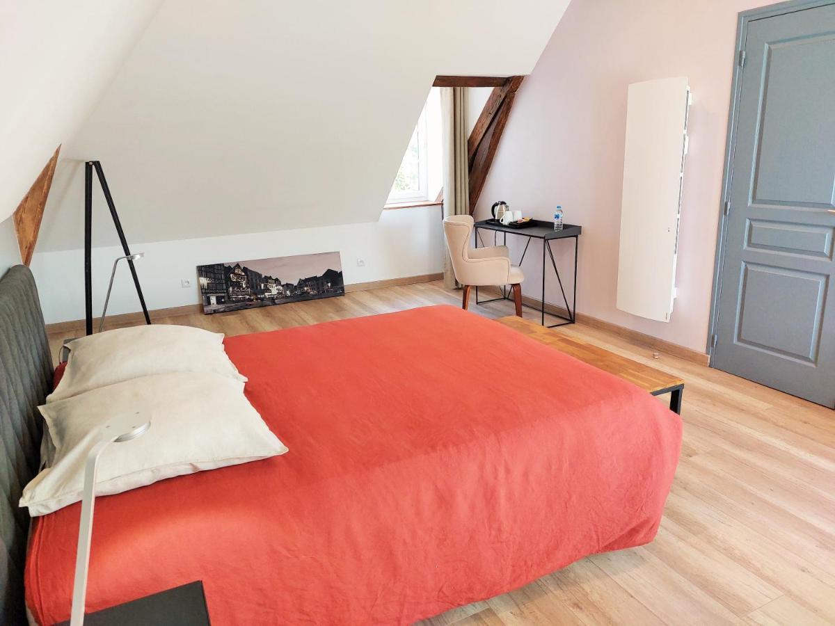 Les Jacquemarts Normands Maison D'Hotes - Guesthouse Belmesnil Oda fotoğraf
