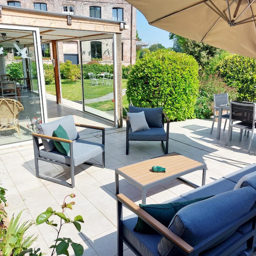 Les Jacquemarts Normands Maison D'Hotes - Guesthouse Belmesnil Dış mekan fotoğraf